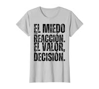 Cita de Santiago Abascal Camiseta, Mujer, Plata, S