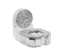 Cita De Secador De Cabello De Pared - Soporte De Secadora De Succión | Estante De Herramientas Para El Cabello De Baño | Soporte Para Cabello Con Organizador | Soporte Para Herramientas Para El