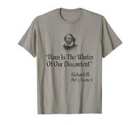 Cita de Shakespeare - Ahora es el Invierno de Nuestro descontento Camiseta