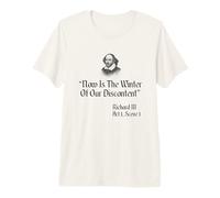 Cita de Shakespeare - Ahora es el Invierno de Nuestro descontento Camiseta Premium