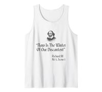 Cita de Shakespeare - Ahora es el Invierno de Nuestro descontento Camiseta sin Mangas