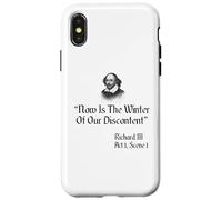 Cita de Shakespeare - Ahora es el Invierno de Nuestro descontento Carcasa para iPhone X/XS