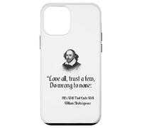 Cita de Shakespeare: ama a todos, confía en pocos, no hagas daño a nadie Carcasa para iPhone 12 mini