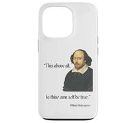 Cita de Shakespeare de Hamlet, To Thine Own Be True Carcasa para iPhone 13 Pro