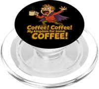 Cita de Shakespeare de Richard Third Coffee Kingdom PopSockets PopGrip para MagSafe