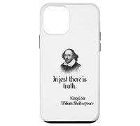 Cita de Shakespeare en broma hay verdad, KIng Lear Carcasa para iPhone 12 mini