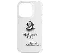 Cita de Shakespeare en broma hay verdad, KIng Lear Carcasa para iPhone 14 Pro