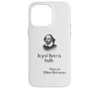 Cita de Shakespeare en broma hay verdad, KIng Lear Carcasa para iPhone 14 Pro Max