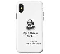 Cita de Shakespeare en broma hay verdad, KIng Lear Carcasa para iPhone X/XS