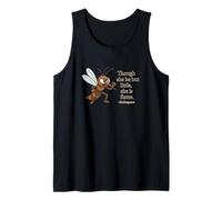 Cita de Shakespeare Little Fierce Midsummer Night Dream Camiseta sin Mangas