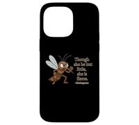 Cita de Shakespeare Little Fierce Midsummer Night Dream Carcasa para iPhone 14 Pro MAX