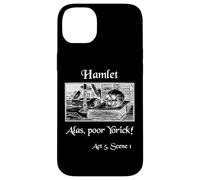 Cita de Shakespeare Play Hamlet, Alas Pobre Yorick! Carcasa para iPhone 14 Plus
