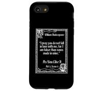 Cita de Shakespeare sobre el amor, como te gusta Carcasa para iPhone SE (2020) / 7 / 8