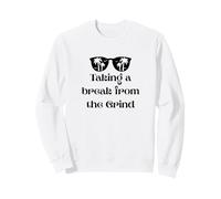 Cita de Soft Life sobre tomarse un Descanso de la Rutina: Modo de Vacaciones Sudadera