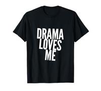 Cita de Texto Divertido Personas Amantes del Drama Divertido Sí Amo el Drama Camiseta
