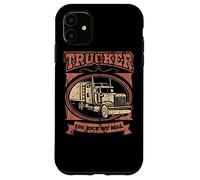 Cita de Trucker You Rock We Roll Big Rig Trailer Driver Road Carcasa para iPhone 11
