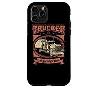 Cita de Trucker You Rock We Roll Big Rig Trailer Driver Road Carcasa para iPhone 11 Pro