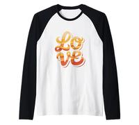 Cita de una Palabra sobre la Vida Cita de una Palabra para el Amor Camiseta Manga Raglan