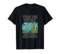 Cita de Viaje Convierte el Mundo en tu Patio Trasero Camiseta