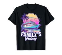 Cita de viaje de nuestra familia Crucero familiar Vacaciones familiares Camiseta