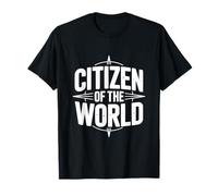 Cita de Viaje inspiradora Ciudadano del Mundo Camiseta