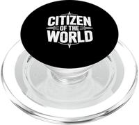 Cita de Viaje inspiradora Ciudadano del Mundo PopSockets PopGrip para MagSafe