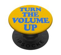 Cita del Alcalde de Nueva York de Zohran Mamdani, Sube el Volumen PopSockets PopGrip Adhesivo