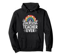 Cita del arcoíris de Lucky Teacher Ever St Patricks Sudadera con Capucha