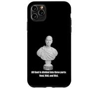 Cita del busto de Julio César angustiado Broma de la Antigua Roma Carcasa para iPhone 11 Pro Max