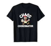 Cita del Coordinador del Caos Humor de los Padres Entusiasta Camiseta