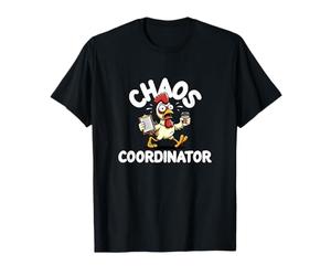 Cita del Coordinador del Caos Humor de los Padres Entusiasta Camiseta
