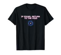 Cita del Espacio cósmico de Return To Void Camiseta