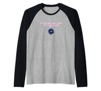 Cita del Espacio cósmico de Return To Void Camiseta Manga Raglan