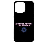 Cita del Espacio cósmico de Return To Void Carcasa para iPhone 15 Pro MAX