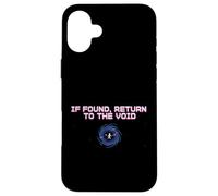 Cita del Espacio cósmico de Return To Void Carcasa para iPhone 16 Plus