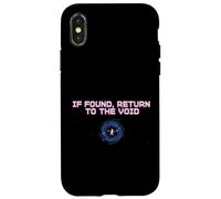Cita del Espacio cósmico de Return To Void Carcasa para iPhone X/XS