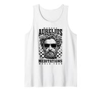 Cita del filósofo estoico Motivacional Estoicismo Marco Aurelio Camiseta sin Mangas