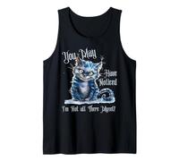 Cita del Libro Vintage de Alicia Aventuras en el país de Las Maravillas de Lewis Carrol Camiseta sin Mangas