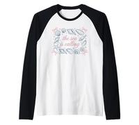 Cita del océano, Concha, Estrella de mar: El mar Llama Camiseta Manga Raglan