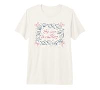 Cita del océano, Concha, Estrella de mar: El mar Llama Camiseta Premium