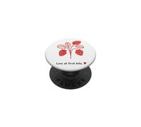 Cita Divertida Amor a Primera Mordida Fresa PopSockets PopGrip Adhesivo