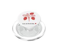 Cita Divertida Amor a Primera Mordida Fresa PopSockets PopGrip para MagSafe