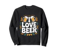 Cita divertida de beber "I Love Beer" Sudadera