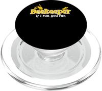 Cita divertida de Bekeeper If I Run You Run PopSockets PopGrip para MagSafe