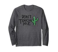 Cita divertida de cactus Don't Touch Me Manga Larga
