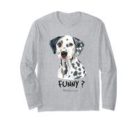 Cita Divertida de Dálmata Manga Larga