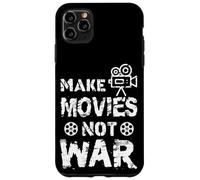 Cita Divertida de Director de Cine Make Movies Not War Carcasa para iPhone 11 Pro MAX