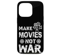 Cita Divertida de Director de Cine Make Movies Not War Carcasa para iPhone 13 Pro