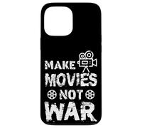 Cita Divertida de Director de Cine Make Movies Not War Carcasa para iPhone 13 Pro MAX