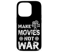 Cita Divertida de Director de Cine Make Movies Not War Carcasa para iPhone 14 Pro